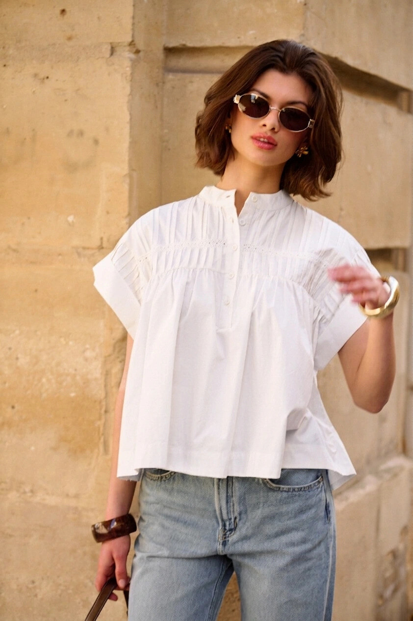 Grossiste Golden Live - Chemise en coton sans manches