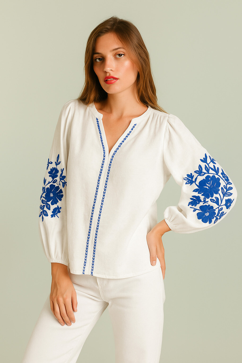 Grossista Golden Live - Camicia ricamata