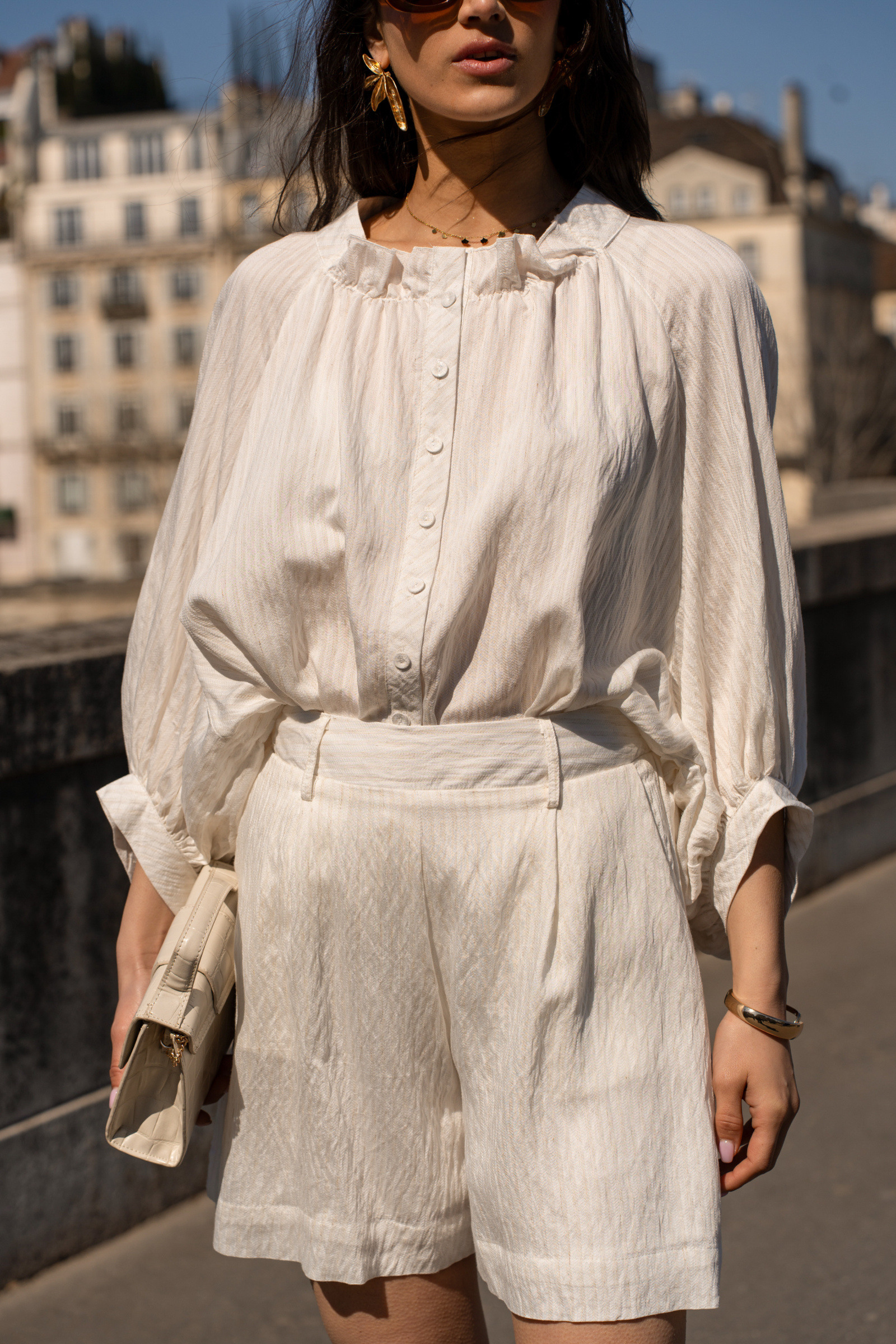 Mayorista Golden Live - Camisa a rayas oversize