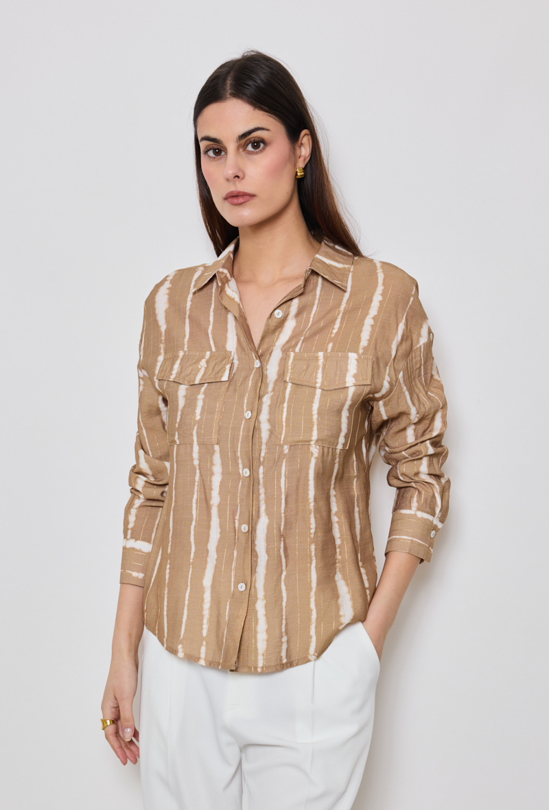 Grossiste Golden Live - Chemise imprimée