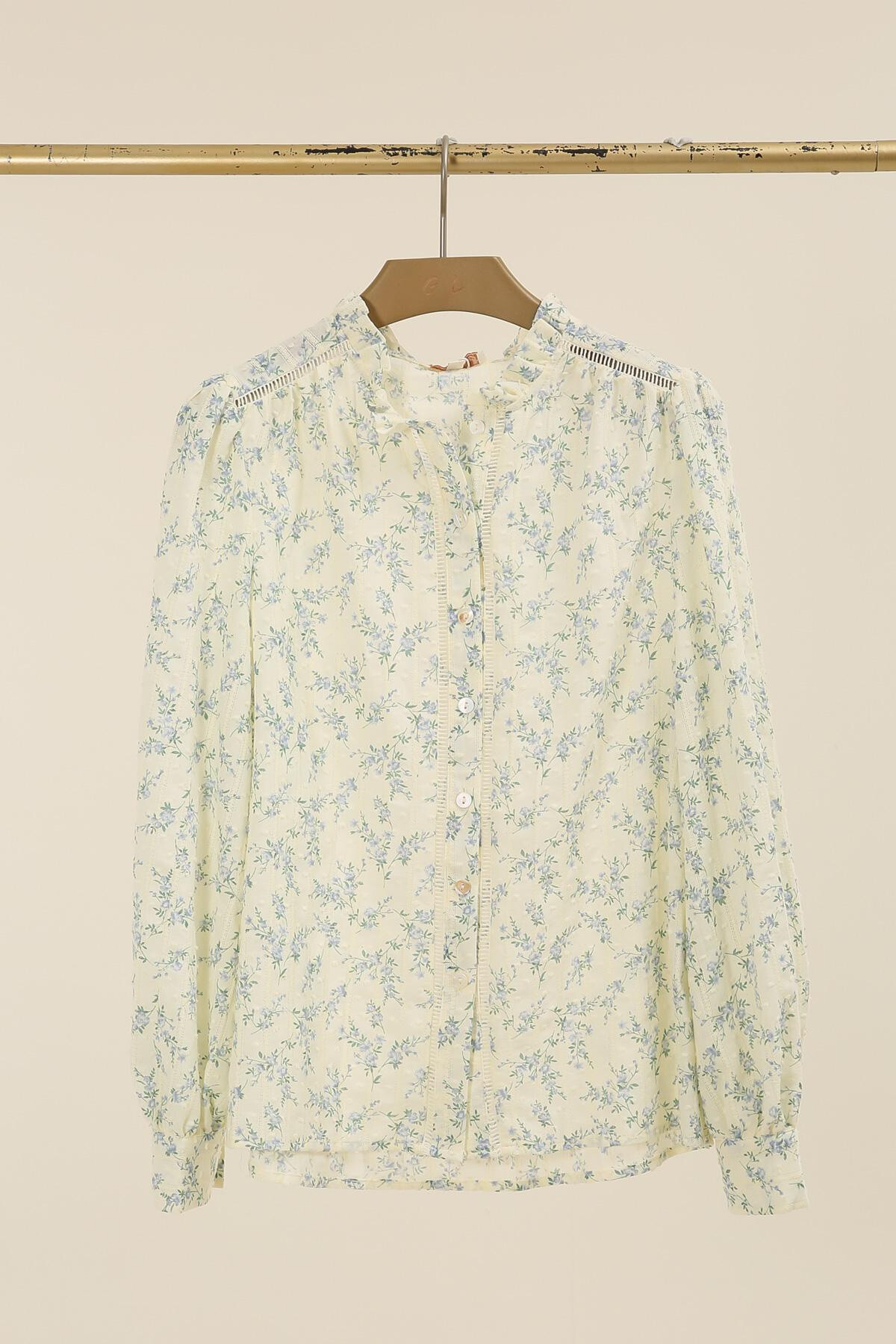 Grossiste Golden Live - Chemise imprimé en broderie