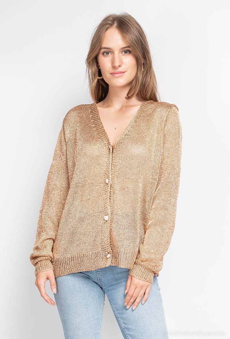Grossiste Golden Live - Gilet en fil metalisé