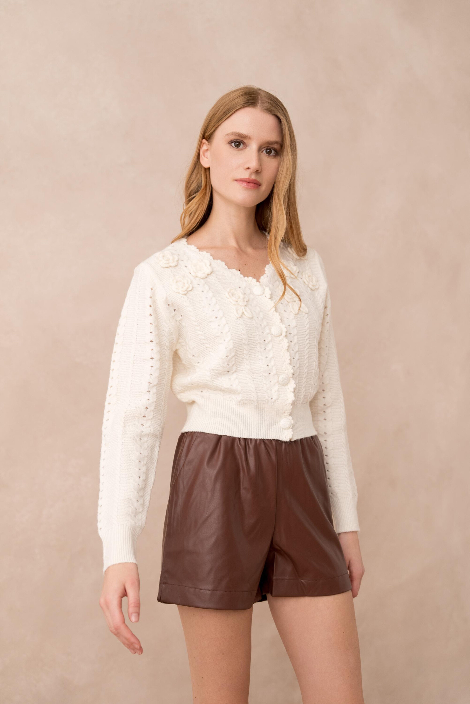 Wholesaler Golden Live - Patterned knitted vest