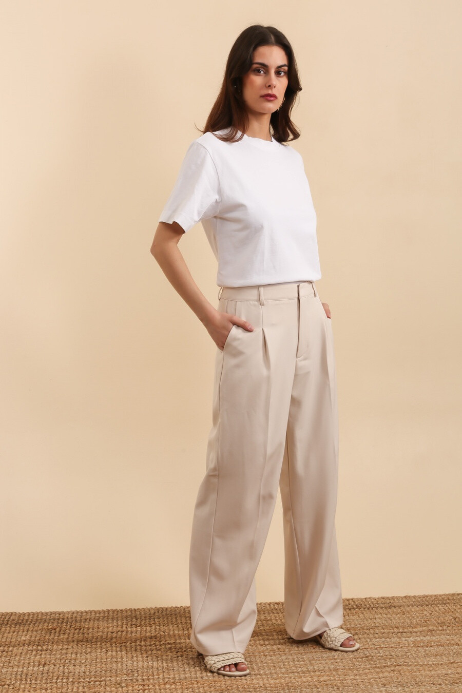 Wholesaler Golden Live - Wide pleated pants