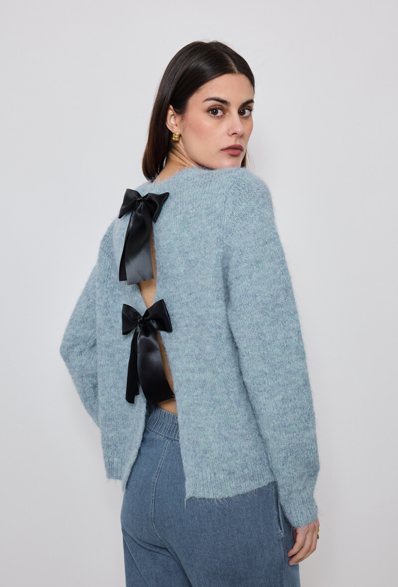 Wholesaler Golden Live - Bare back sweater with knots