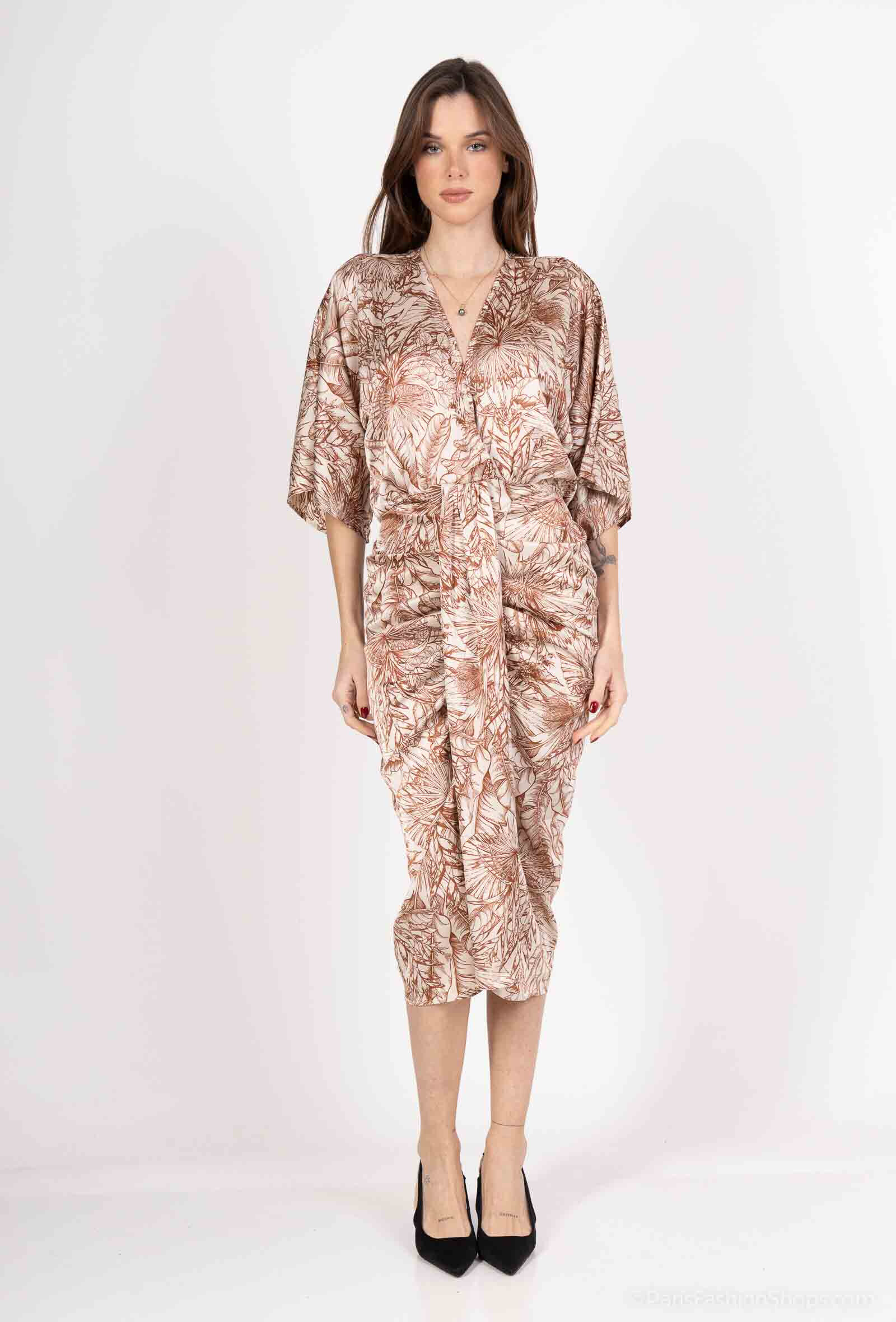 Wholesaler Golden Live - Printed chic dress