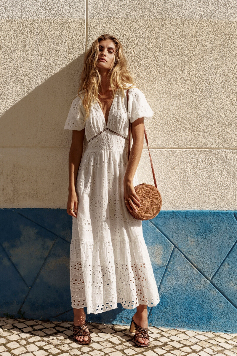 Wholesaler Golden Live - Lace maxi dress