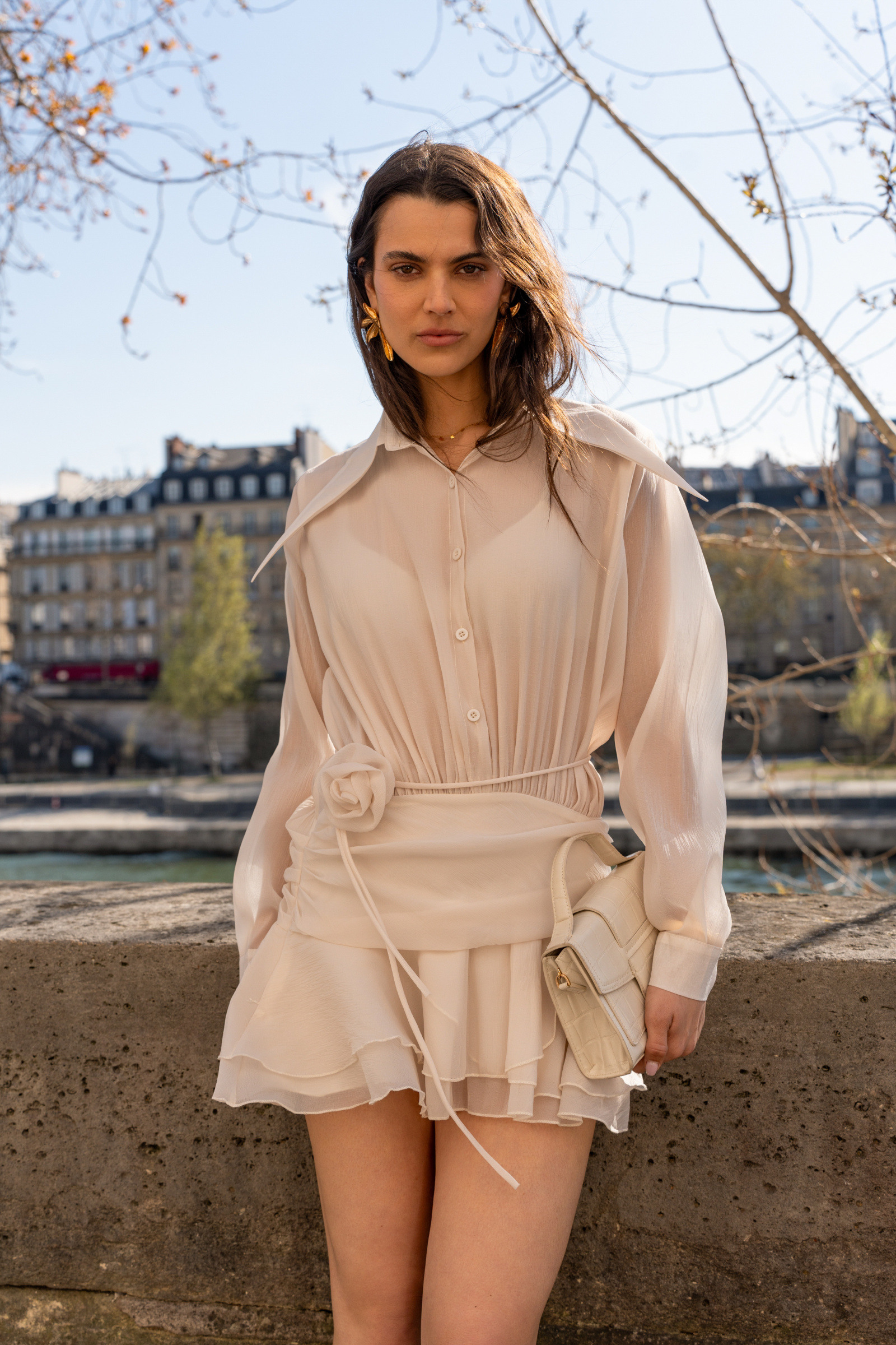 Wholesaler Golden Live - Organza tunic dress