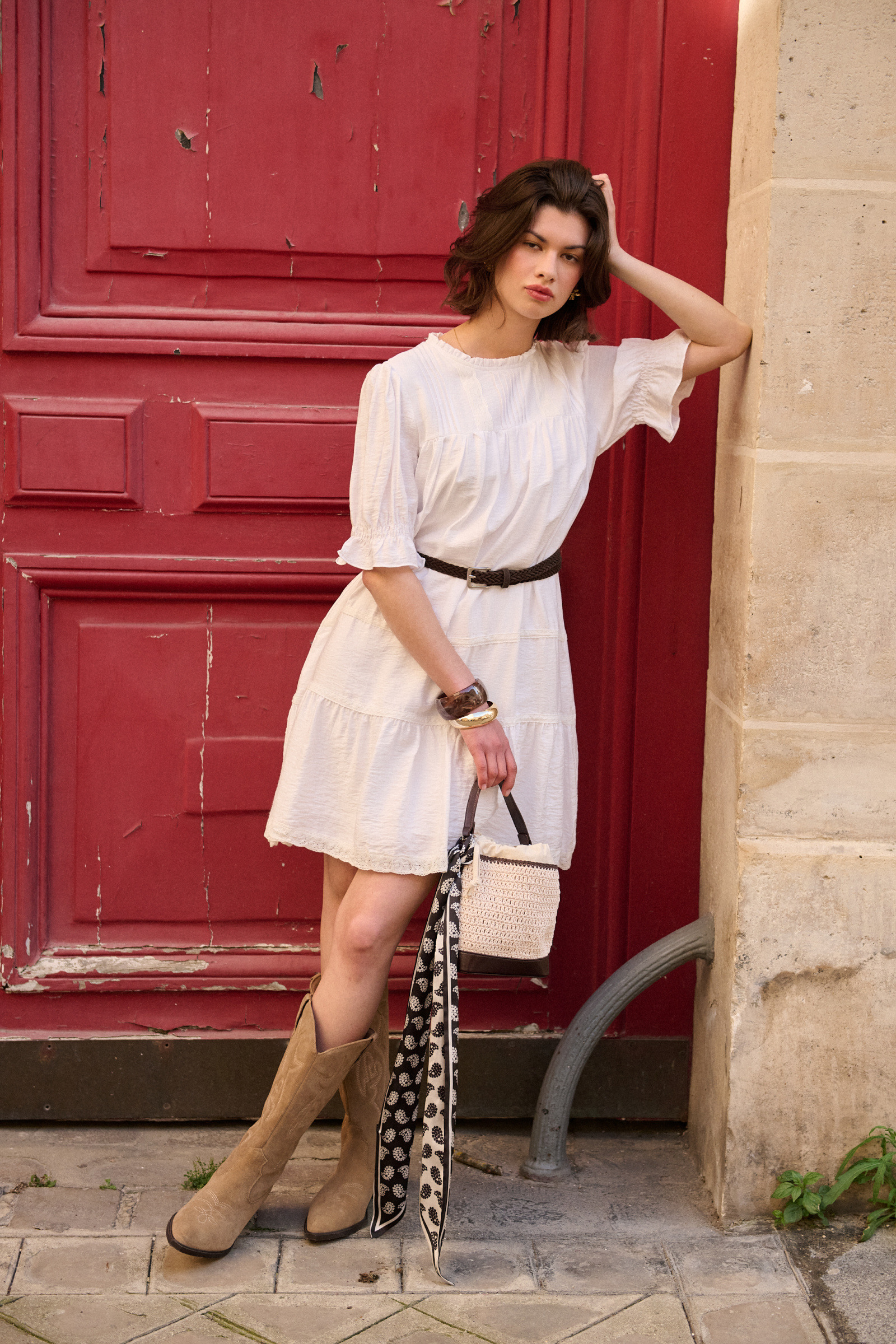 Wholesaler Golden Live - Lightweight flowy ruffled dress