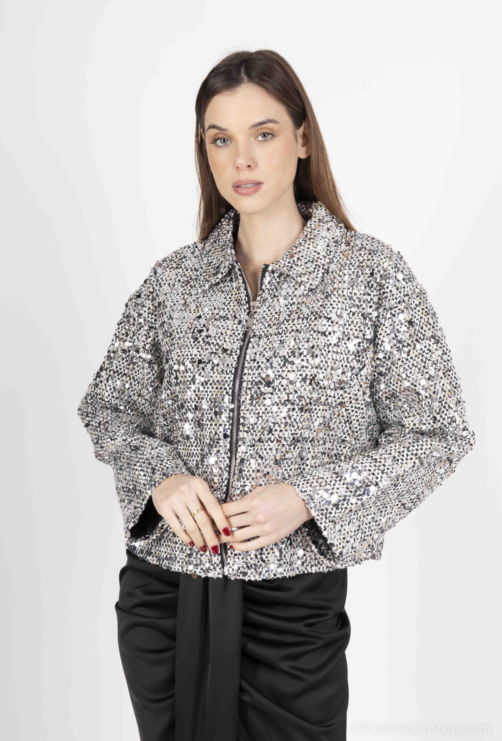 Großhändler Golden Live - Jacke mit Pailletten