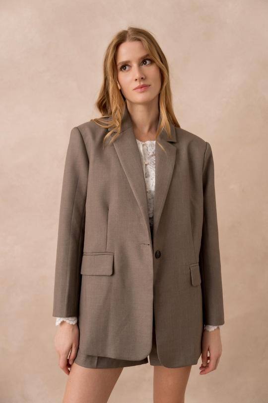 Wholesaler Golden Live - Straight-cut blazer jacket