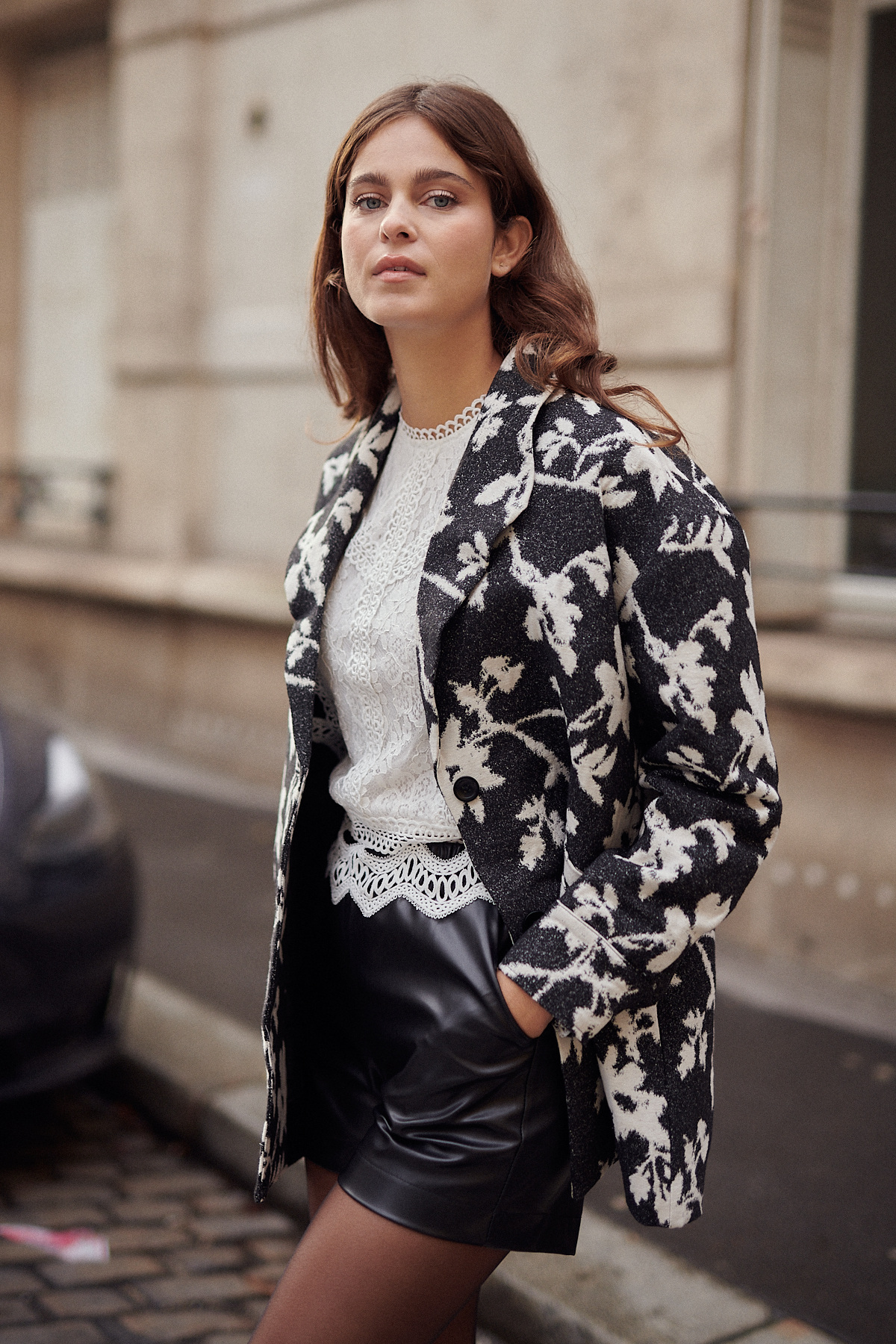 Grossiste Golden Live - Veste oversize à fleur