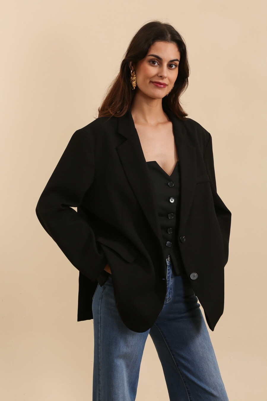 Wholesaler Golden Live - Oversize blazer jacket