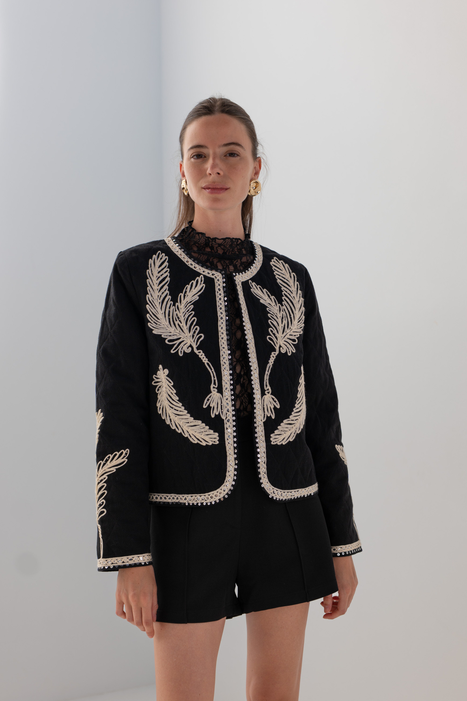Mayorista Golden Live - Chaqueta bordada