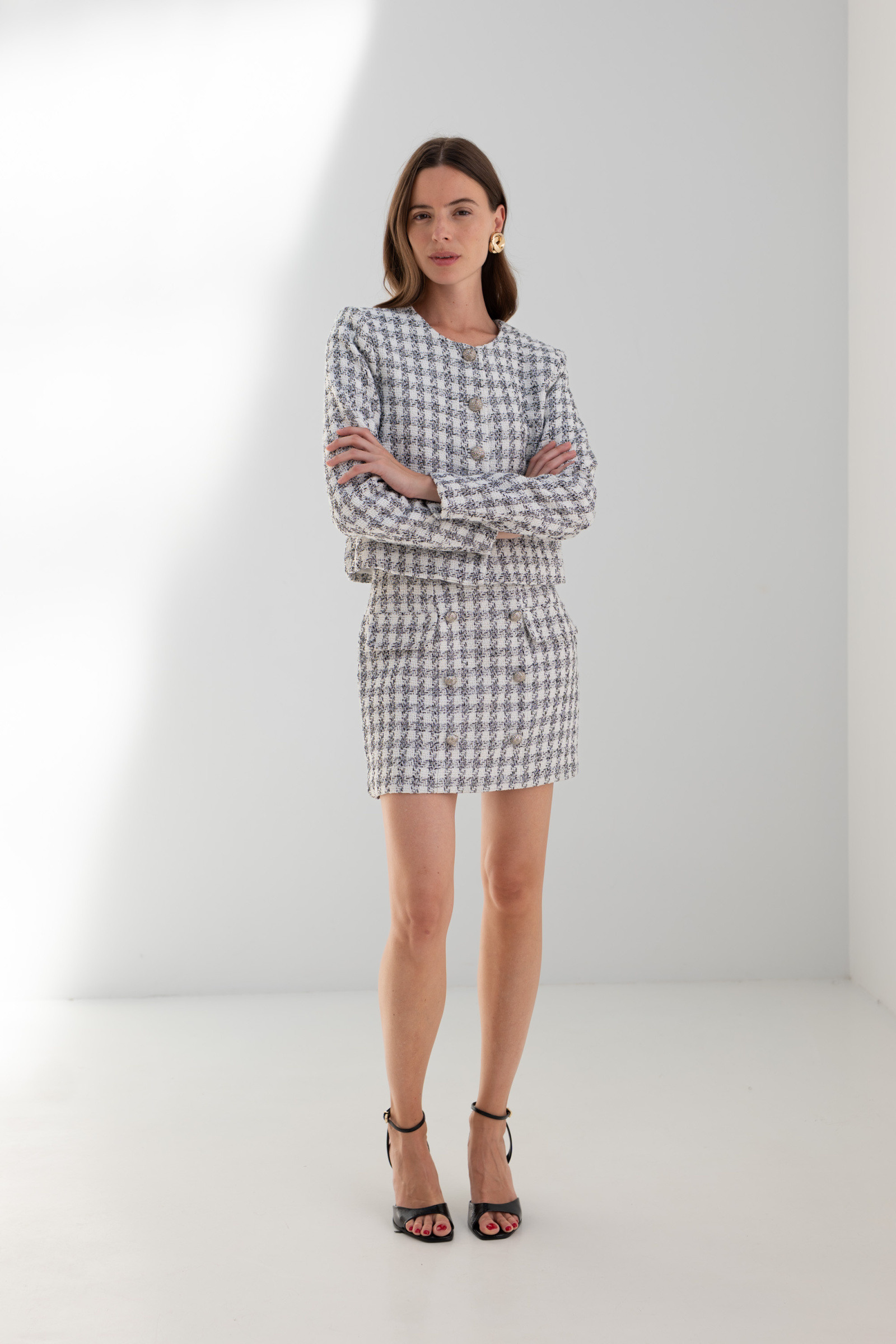 Grossiste Golden Live - Veste en tweed