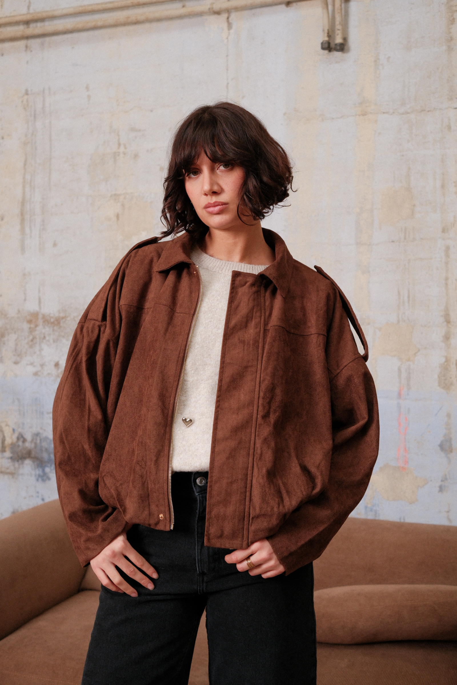 Grossiste Golden Live - Bomber oversize