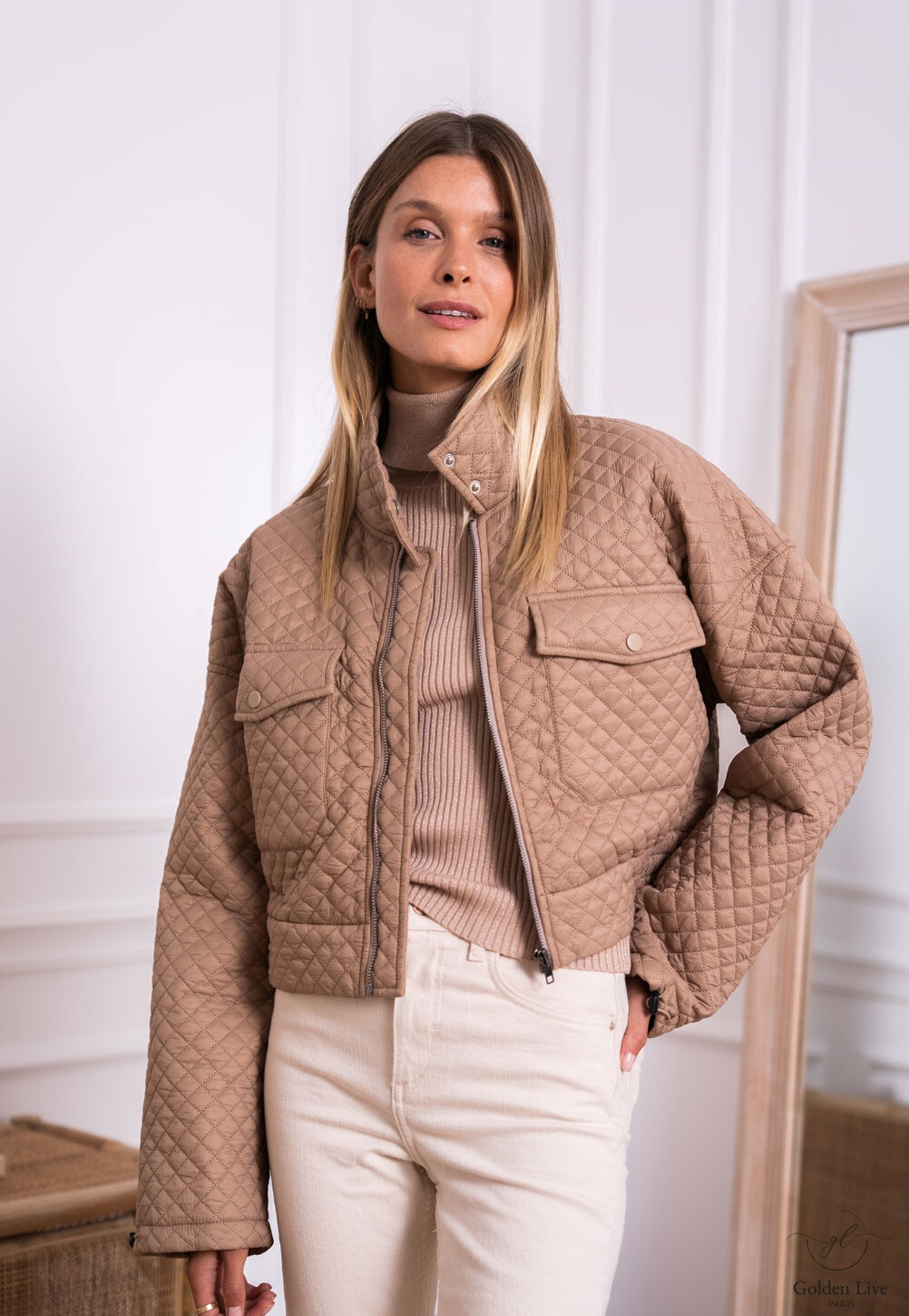 Wholesaler Golden Live - Cropped jacket