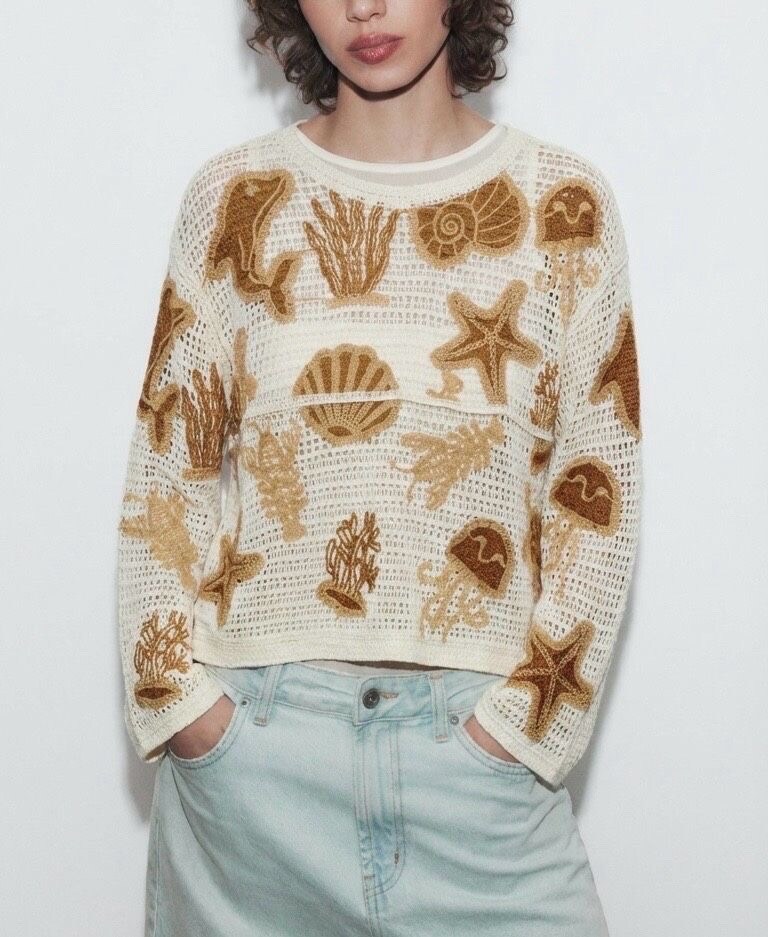 Grossiste Goldendays - Top Crochet Coquillage
