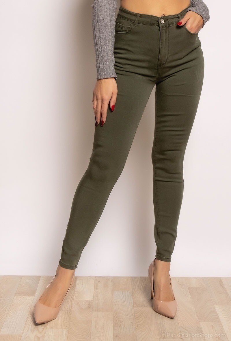 Wholesaler Goodies - Skinny High Waist Trouser