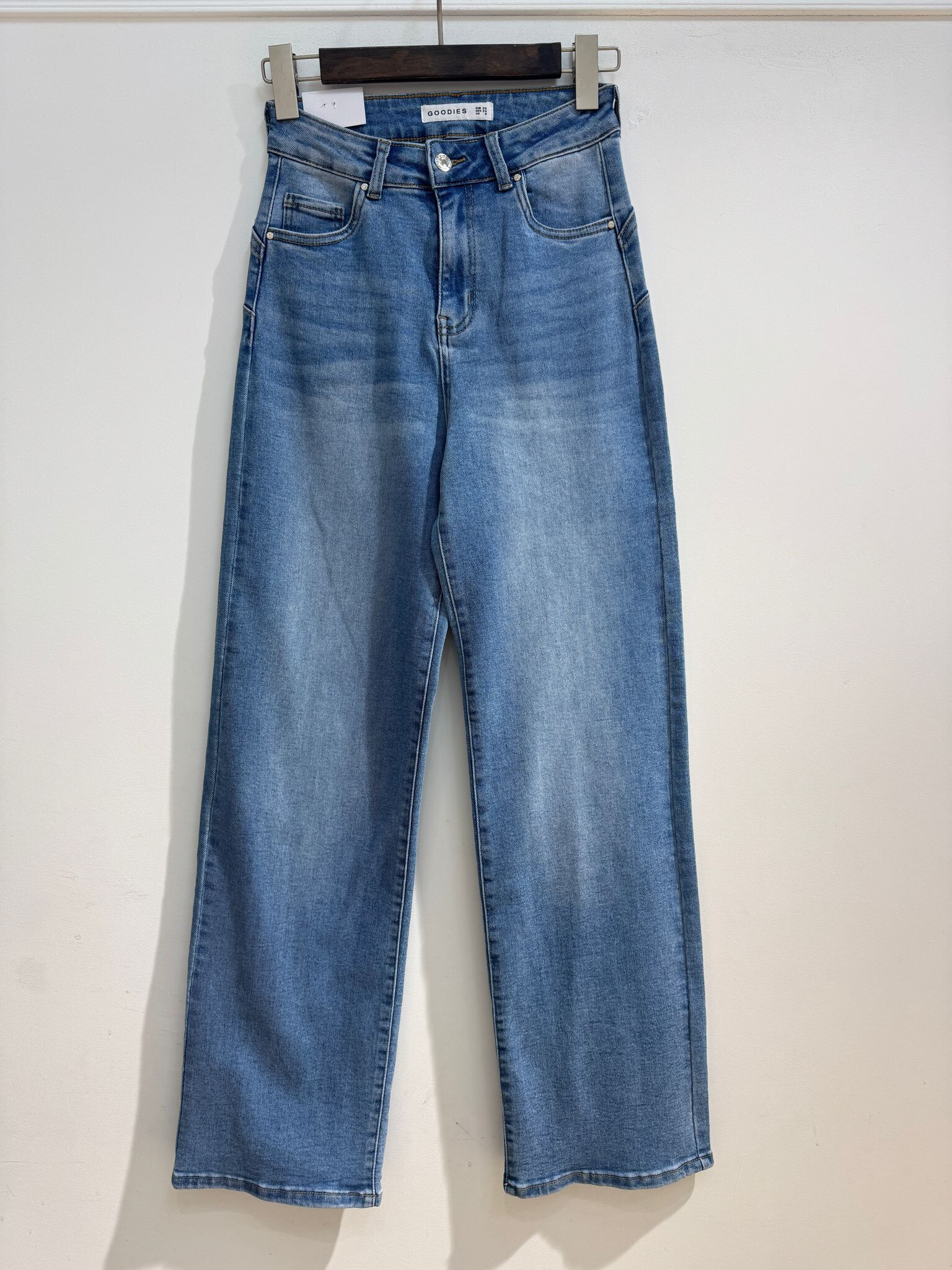 Grossiste Goodies - jean wide leg stretch push up