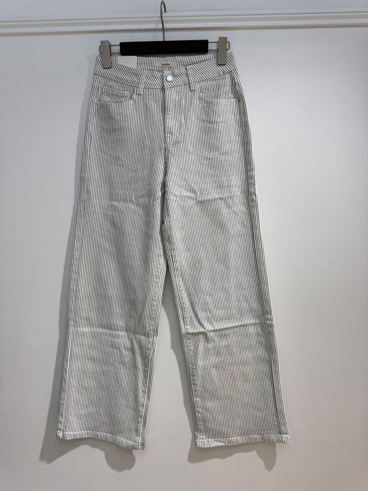 Wholesaler Goodies - WIDE LEG GREEN color wide pants