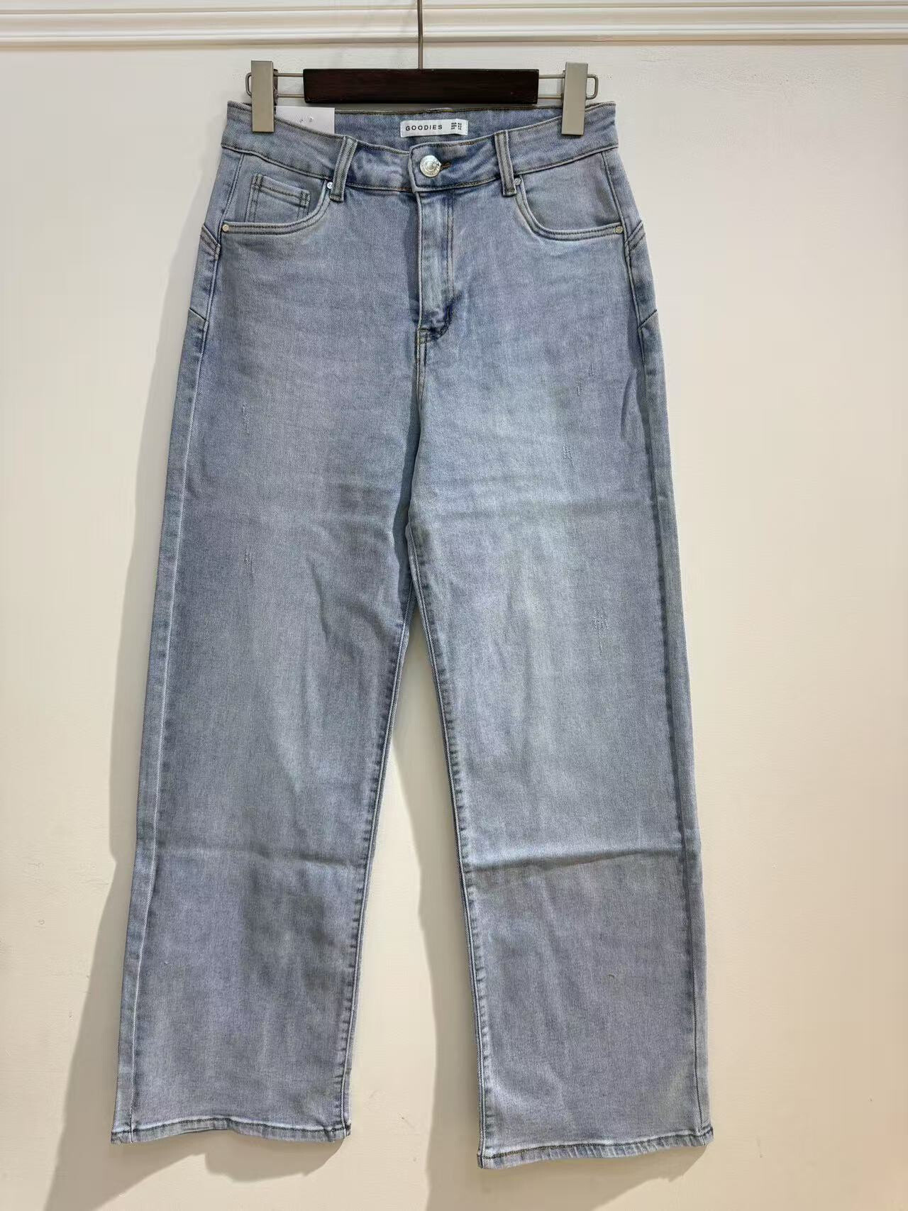 Wholesaler Goodies - Jean Wide Leg Flovated Light Wear