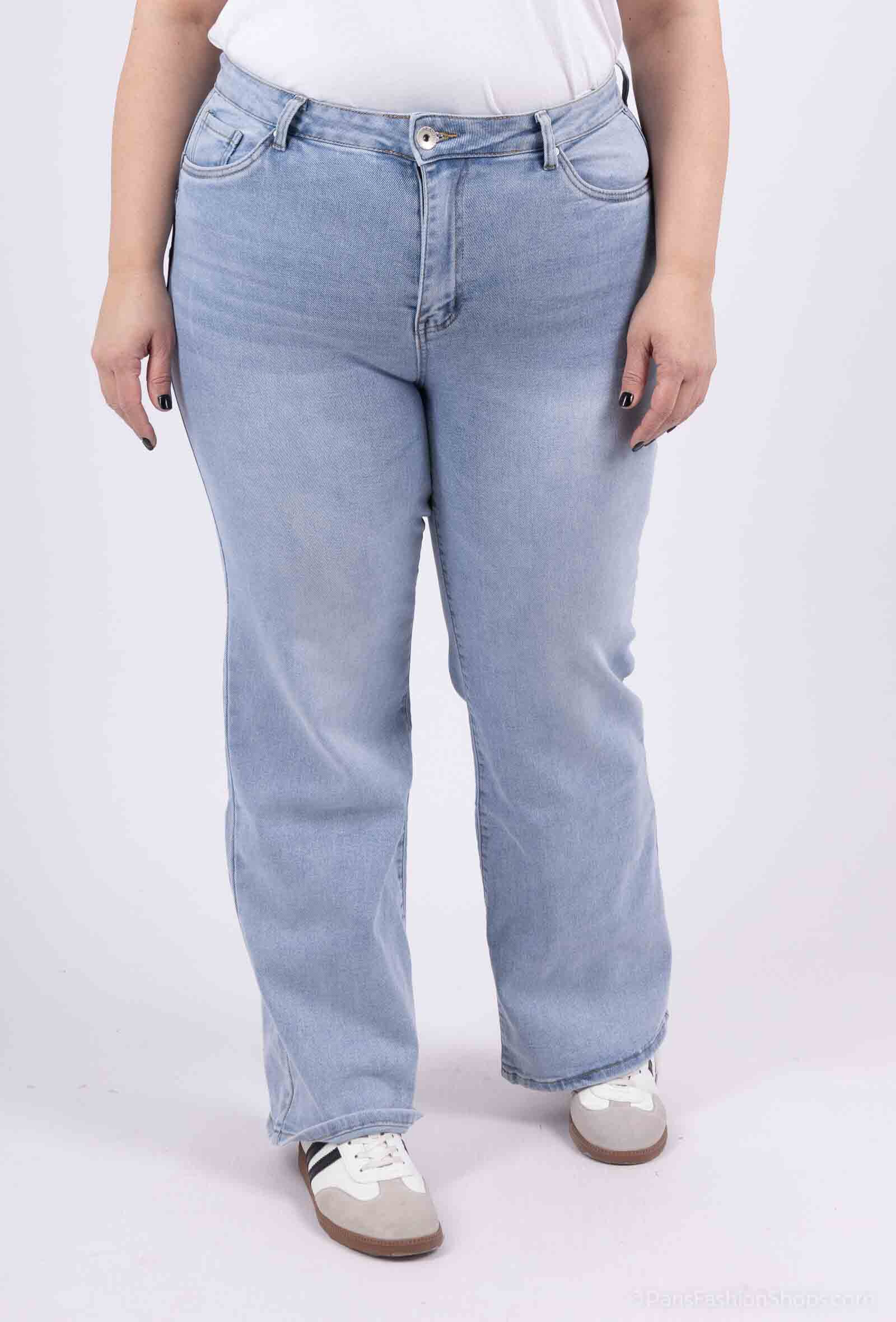 Grossiste Goodies - jean wide leg stretch push up