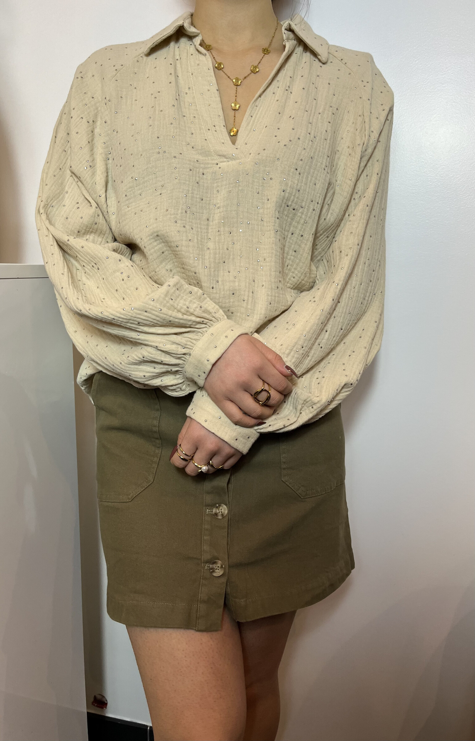 Wholesaler Graciela Paris - Cotton gas blouse