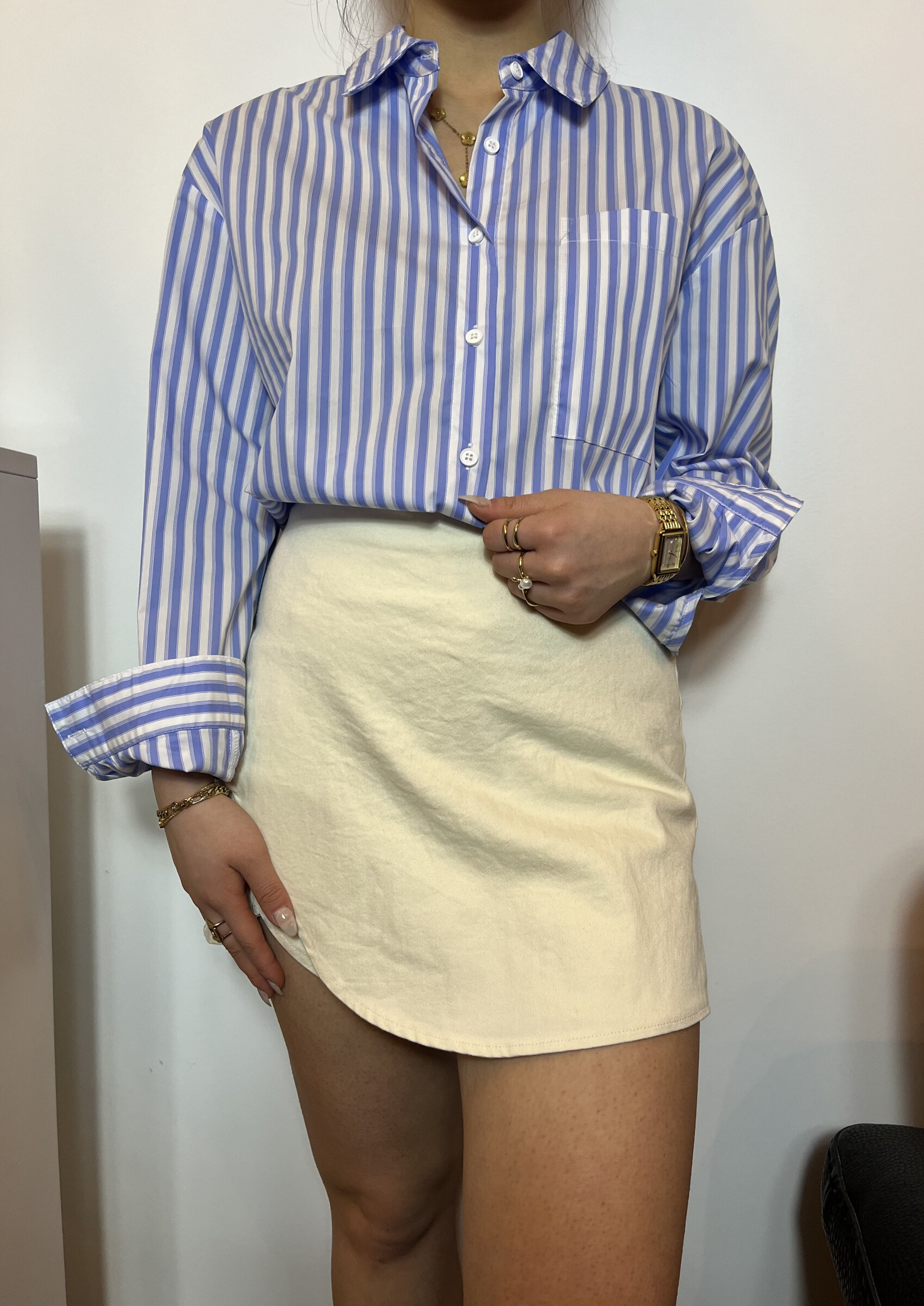 Wholesaler Graciela Paris - Stripe shirt with back buttons