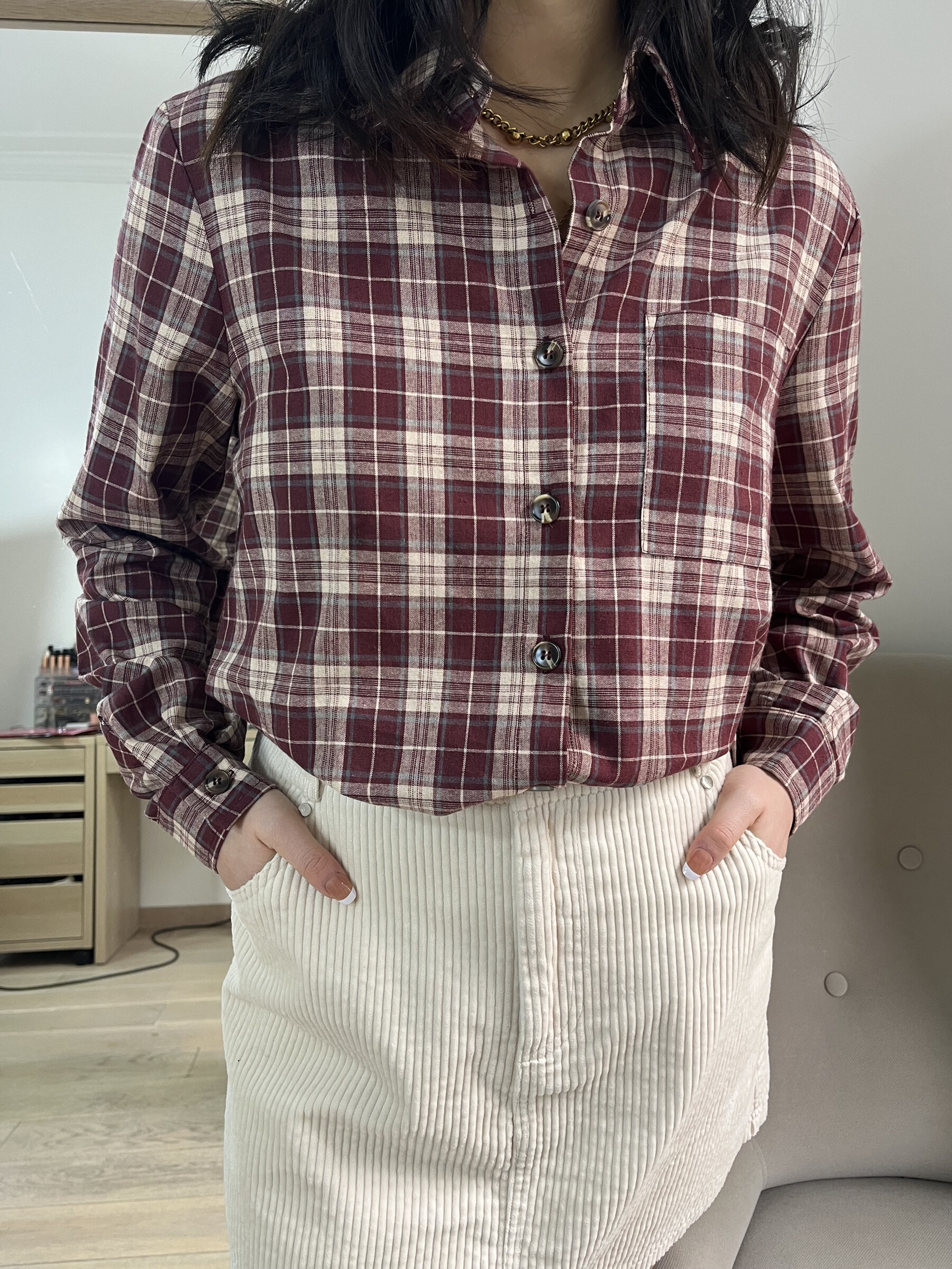 Wholesaler Graciela Paris - Checked cotton shirt