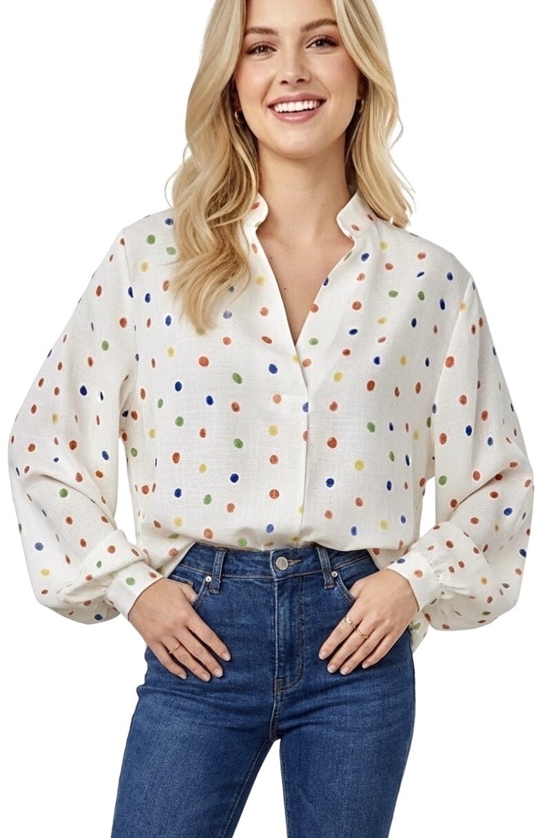 Mayorista Graciela Paris - Camisa en maceta con botones en la parte posterior