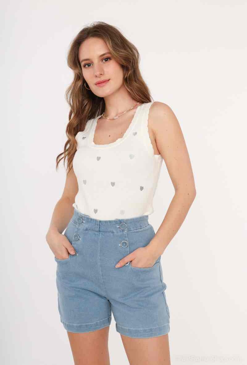 Großhändler Graciela Paris - Herz Tanktop