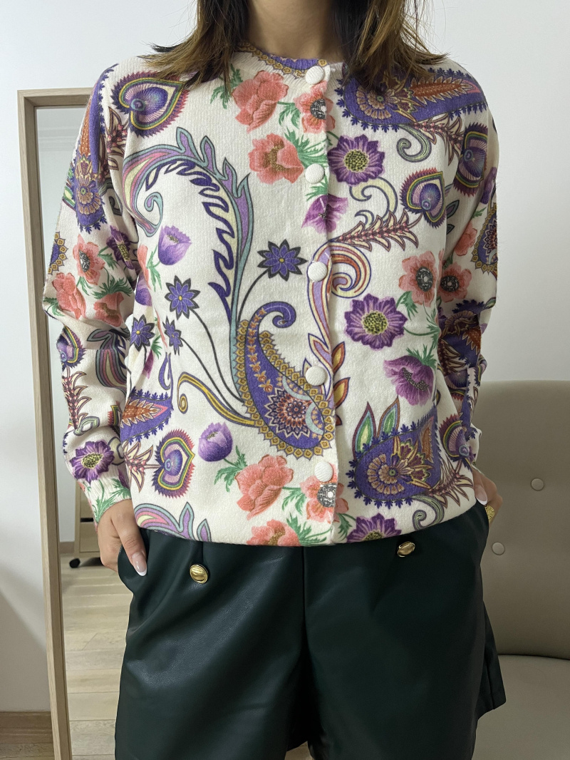 Grossiste Graciela Paris - Gilet imprimé floral