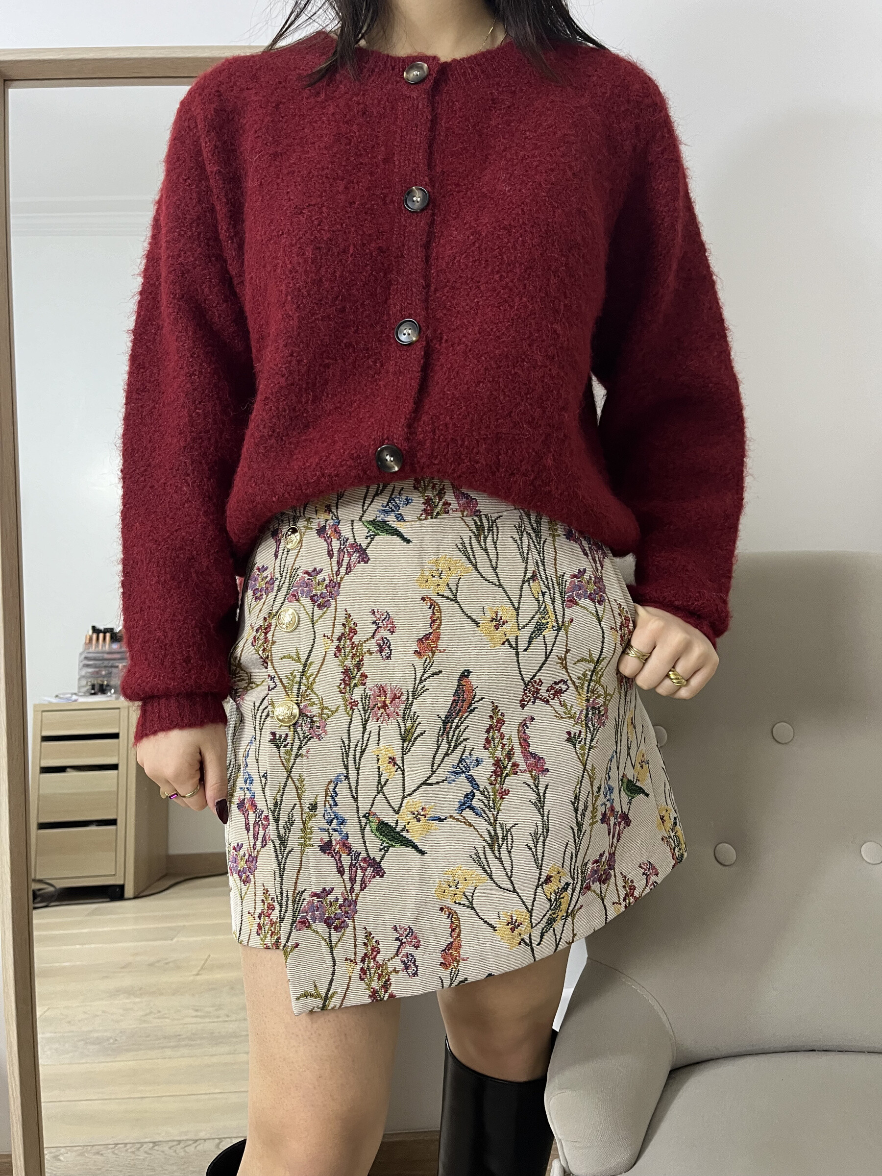 Wholesaler Graciela Paris - Round neck cardigan vest