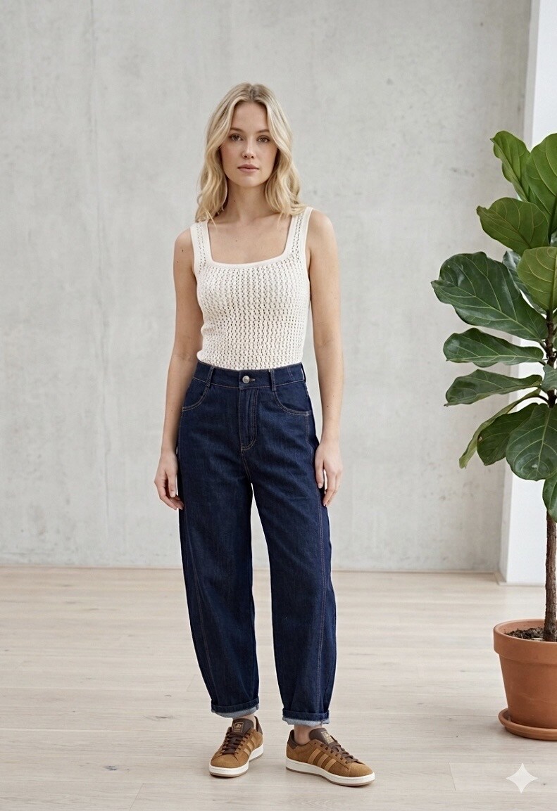 Großhändler Graciela Paris - Rohe Jeans, Barc Cut