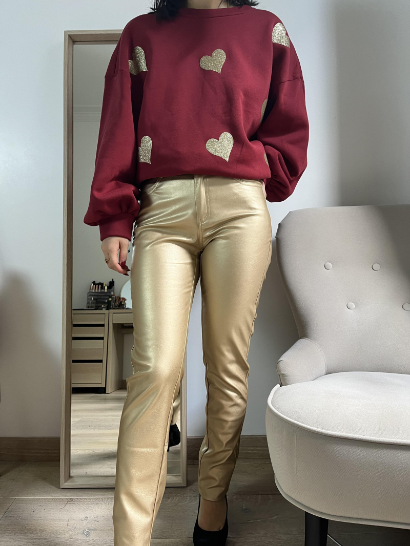 Grossiste Graciela Paris - Pantalon en simili cuir élastique