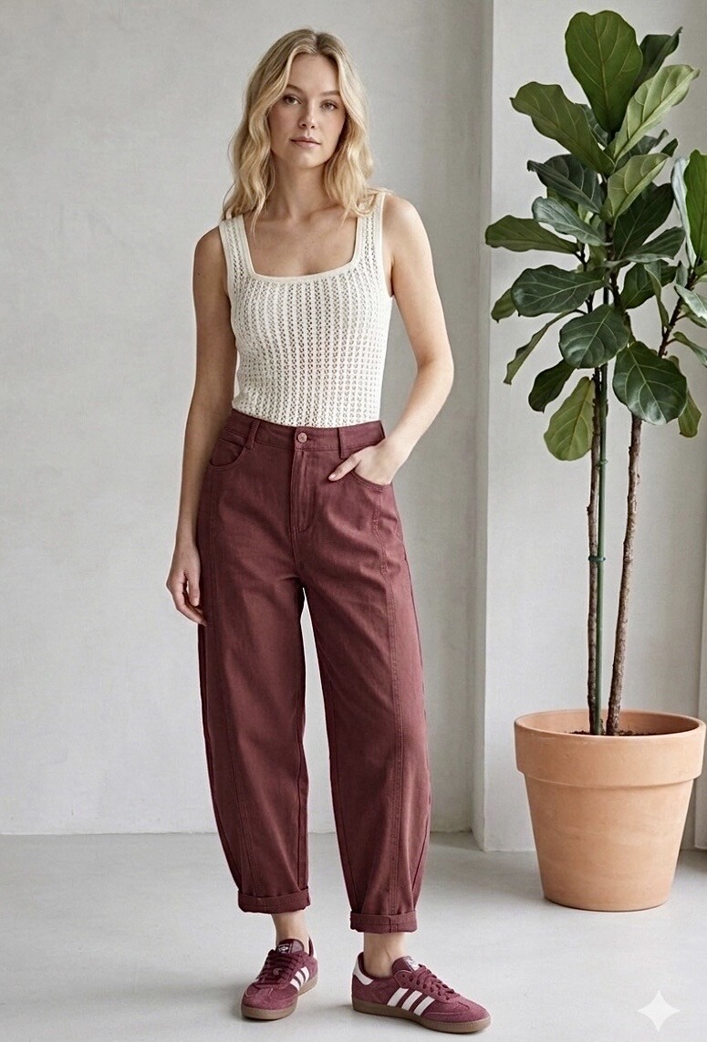 Großhändler Graciela Paris - Baumwollfass -Jeanshosen