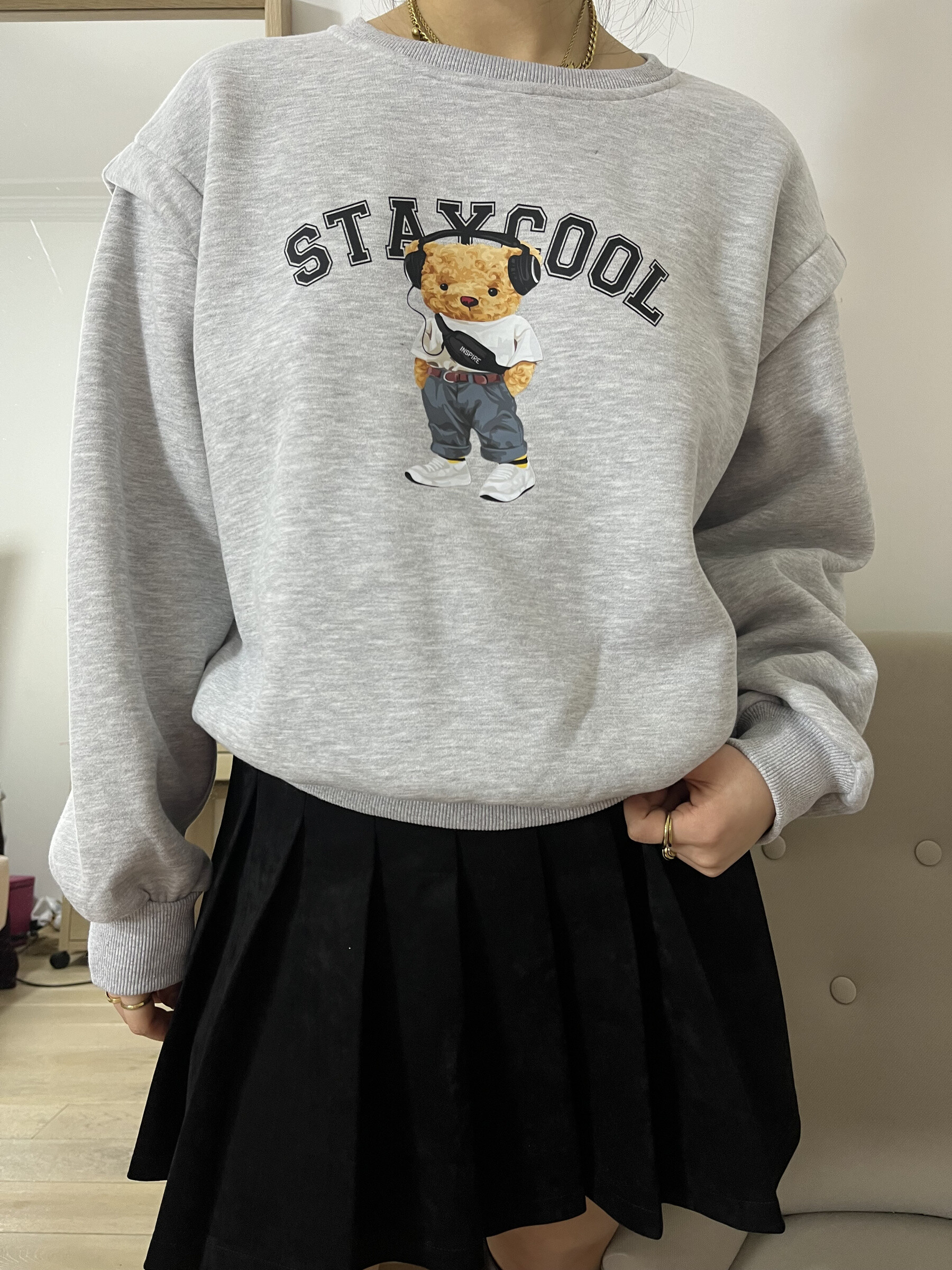 Wholesaler Graciela Paris - Cotton sweatshirt with bear