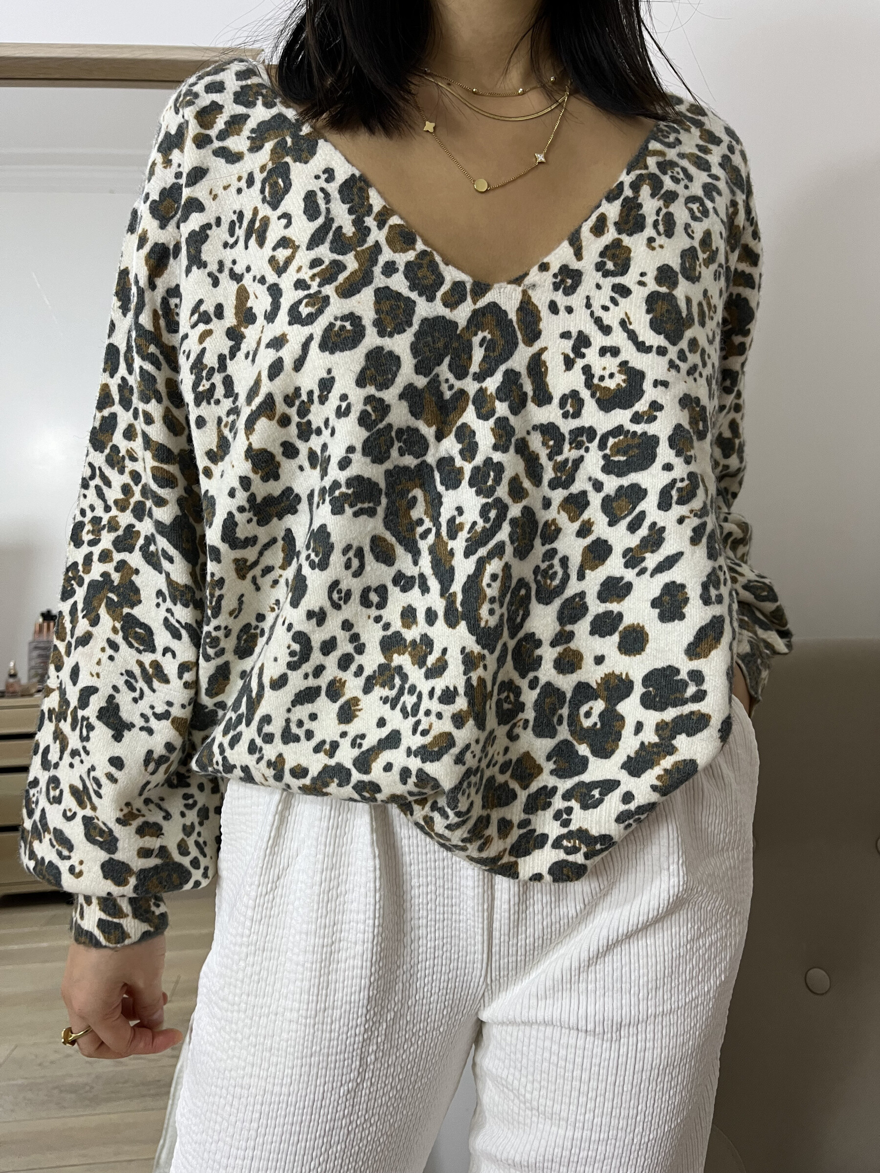 Großhändler Graciela Paris - Leopardenmusterpullover