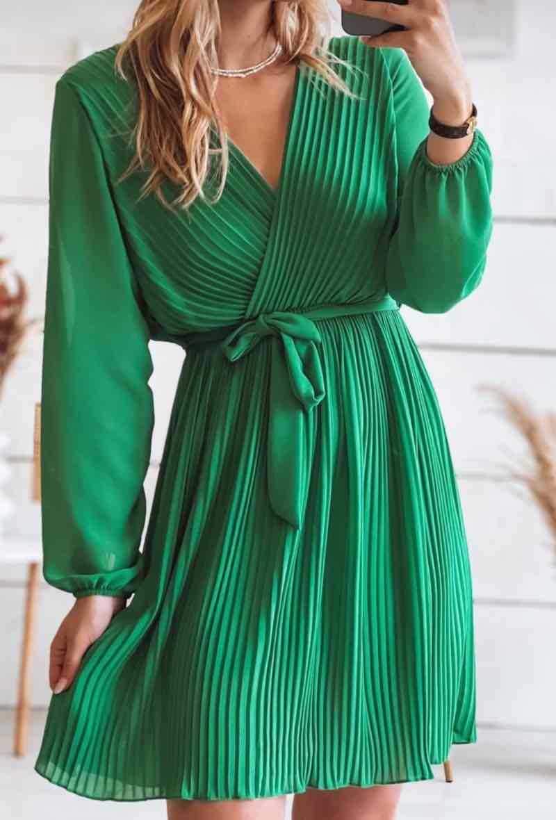 Grossiste Graciela Paris - Robe courte plissée