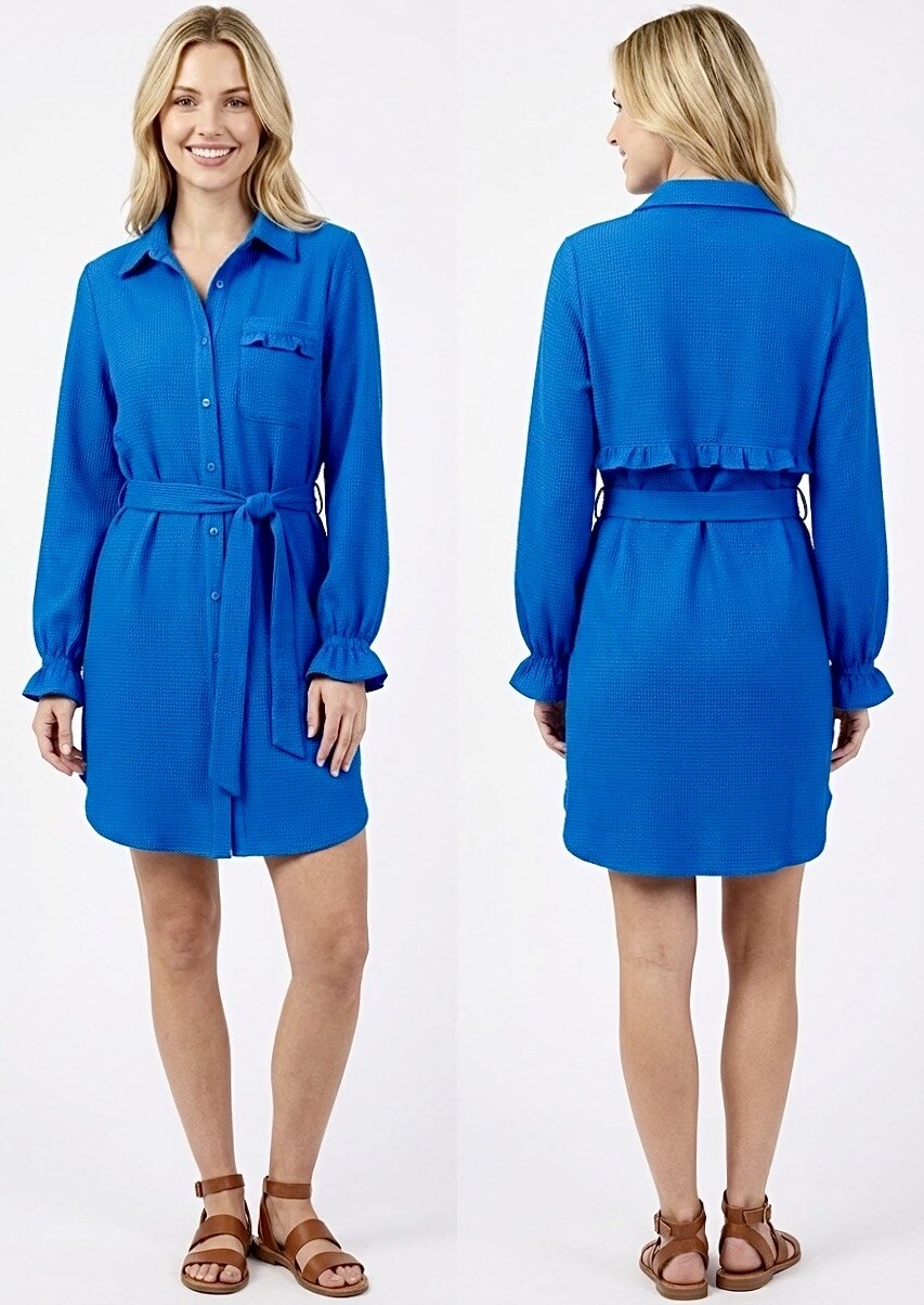 Grossista Graciela Paris - Abito camicia con cintura