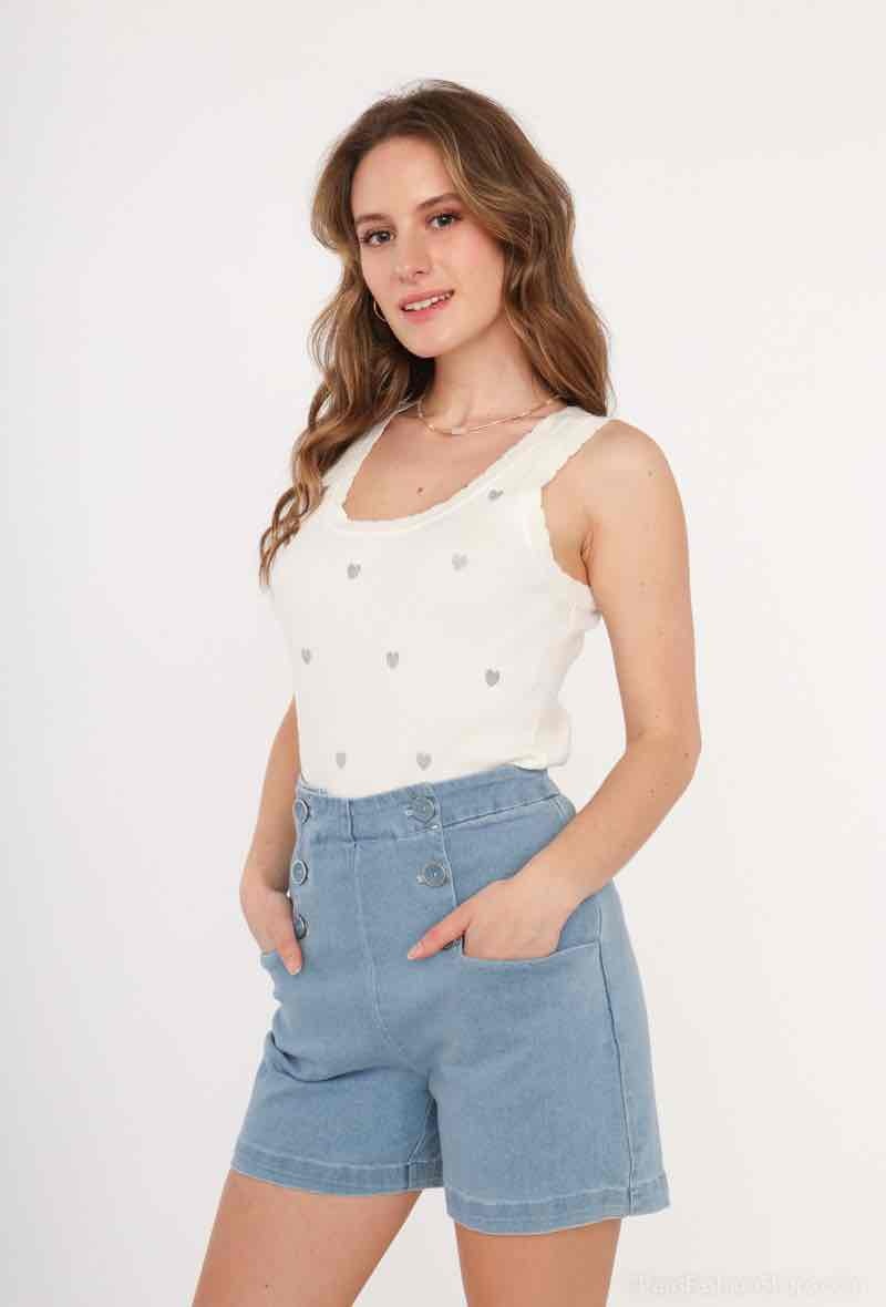 Grossiste Graciela Paris - Short en jeans