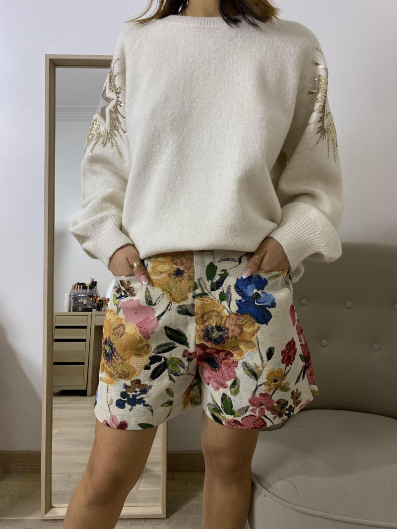 Grossiste Graciela Paris - Short imprimé fleuri