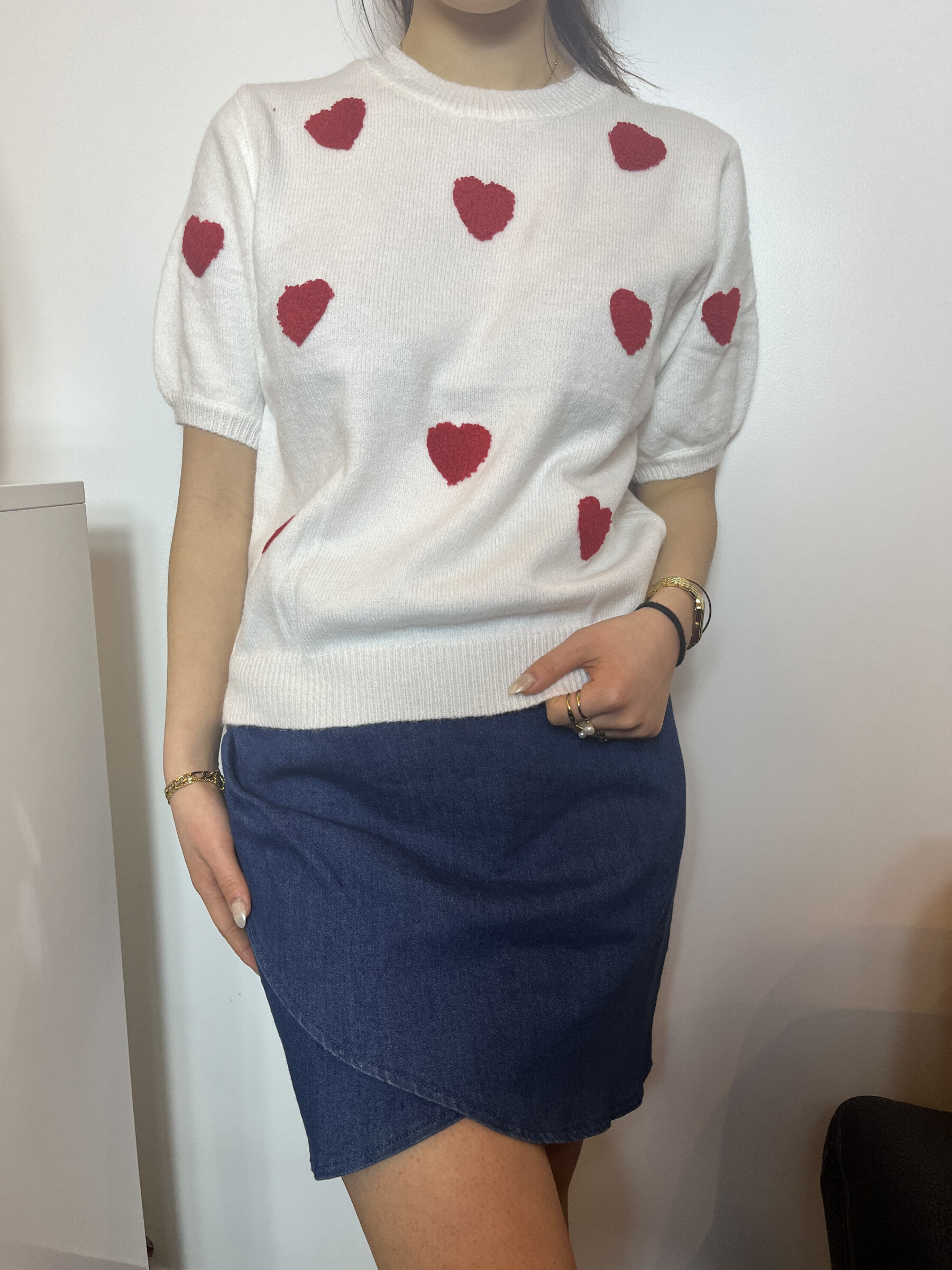 Wholesaler Graciela Paris - T -shirt with hearts