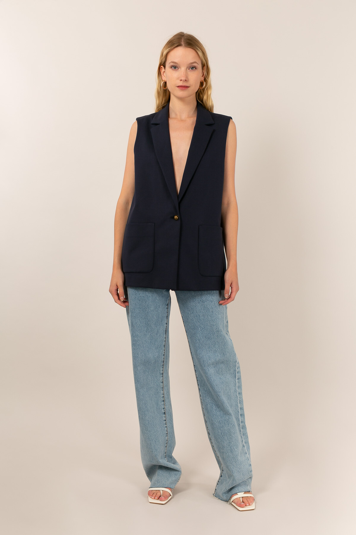 Grossista GUAS Collection - Blazer lungo senza maniche