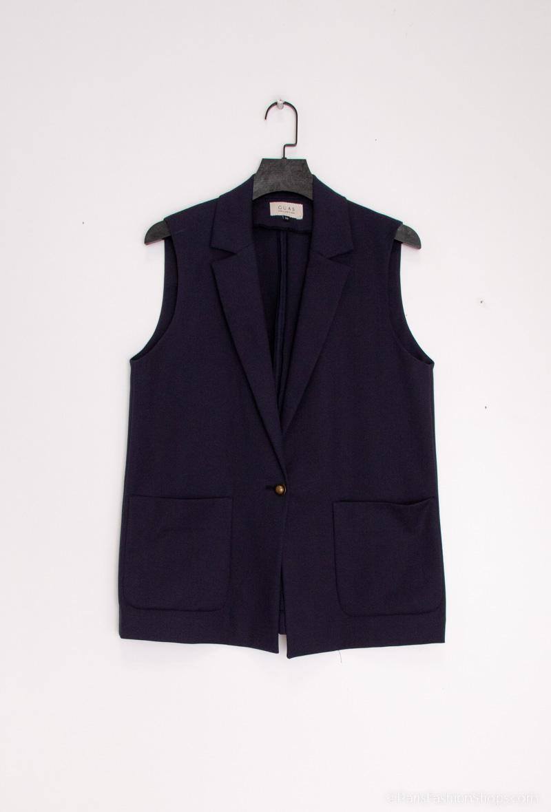 Grossiste GUAS Collection - Blazer long sans manches