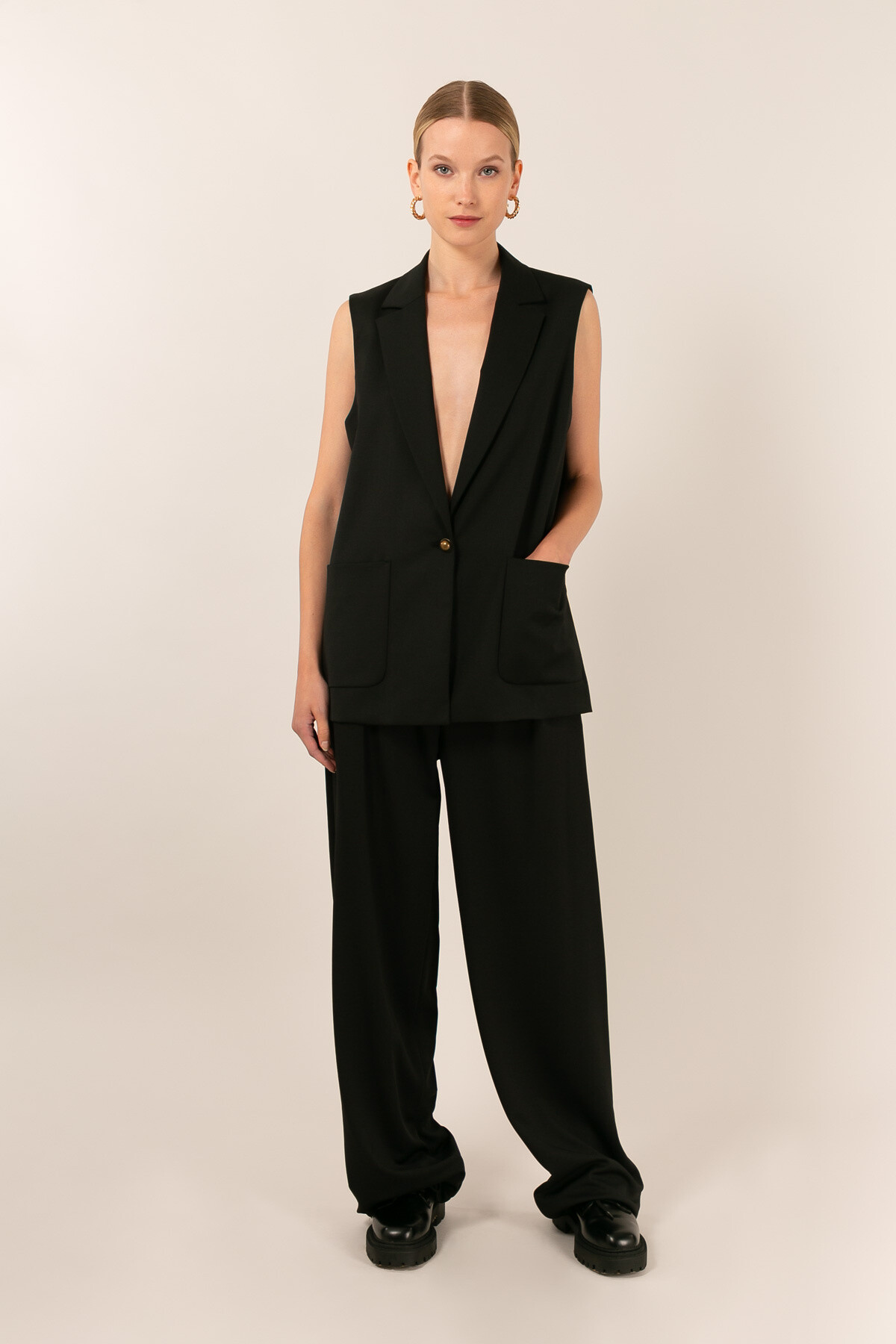 Grossiste GUAS Collection - Blazer long sans manches