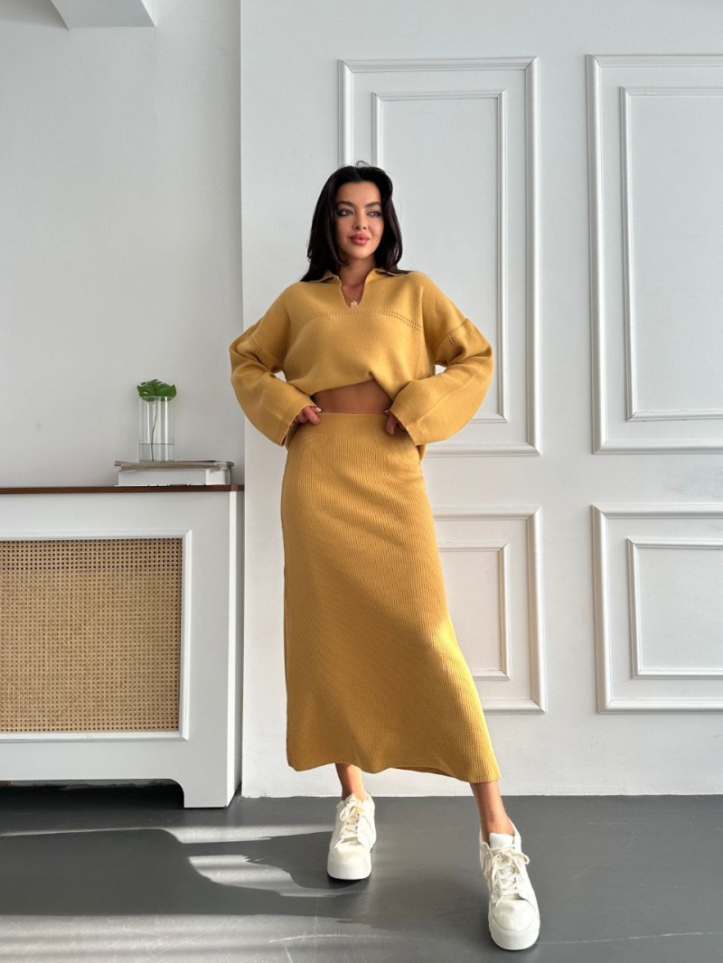Mayorista GUAS Collection - Conjunto jersey-falda