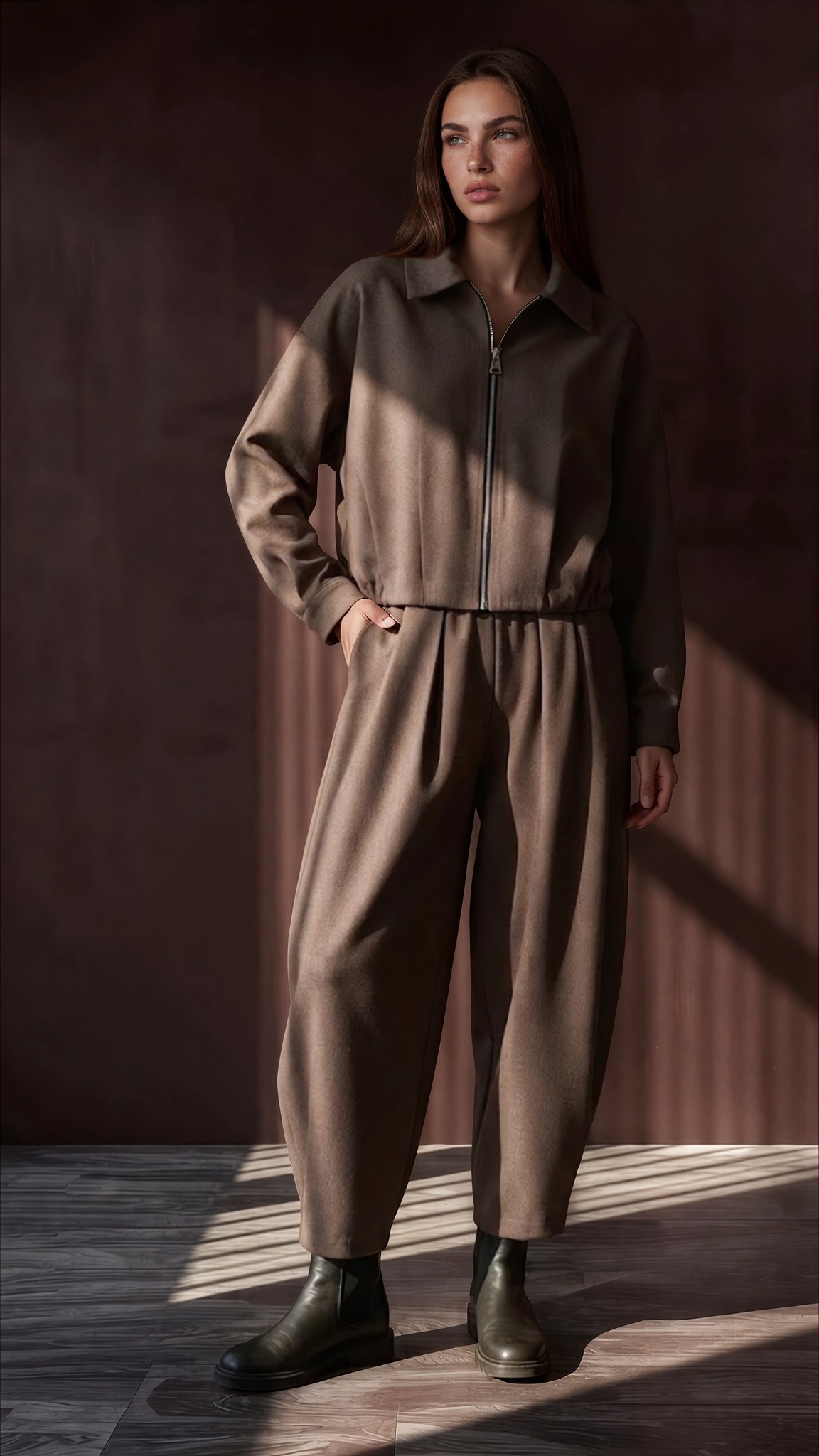 Großhändler GUAS Collection - Trendiges Jacken- und Hosenset
