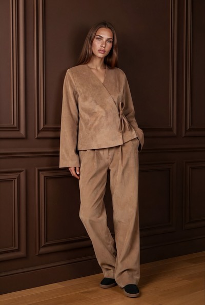 Grossiste GUAS Collection - Ensemble velour kimono Grossiste GUAS Collection - Ensemble velour kimono